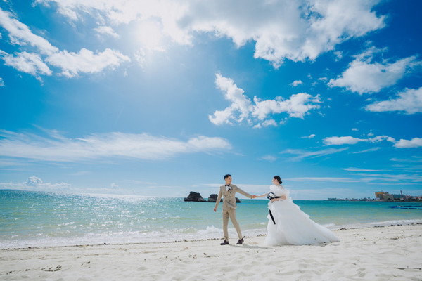≪本島≫空まで完璧！沖縄フォトウェディング青空確約キャンペーン