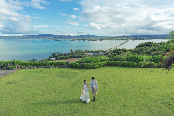 ≪本島≫衣裳追加料金なし！古宇利島空と海の教会チャペル＆ガーデン100カット♪