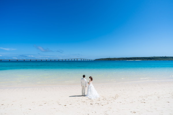 ≪宮古≫空まで完璧！沖縄フォトウェディング青空確約キャンペーン