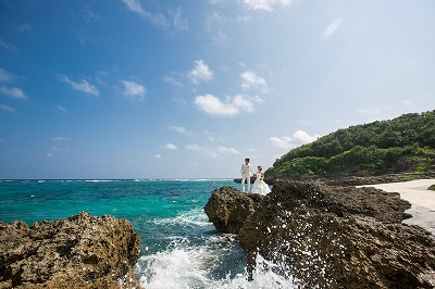 沖縄ビーチ撮影
