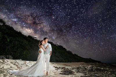 宮古島の夜空で紡がれる「夏の大三角形」の伝説！星空フォトをプラスして、とびきりロマンチックな思い出に