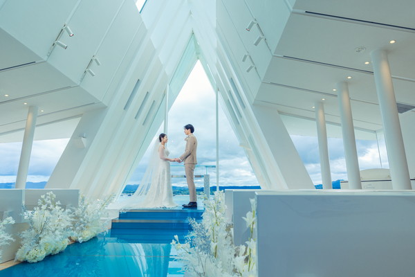 チャペルフォト(沖縄本島) -古宇利島 空と海の教会