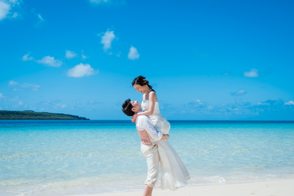 【ドレス2着付】ビーチフォトプラン100カット