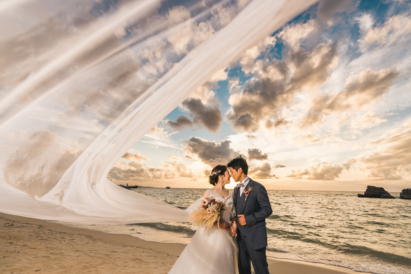 デイタイム&サンセットビーチフォト(沖縄本島)