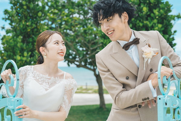 チャペル&ビーチ&1ロケーションフォト(沖縄本島) - アクアグレイス・チャペル