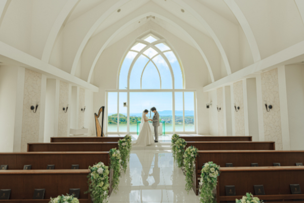 チャペル＆ビーチフォト(沖縄本島) - セントアンドリュースチャペル