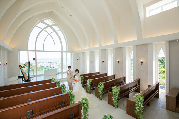 チャペル＆ビーチ＆1ロケーションフォト(沖縄本島) - セントアンドリュースチャペル