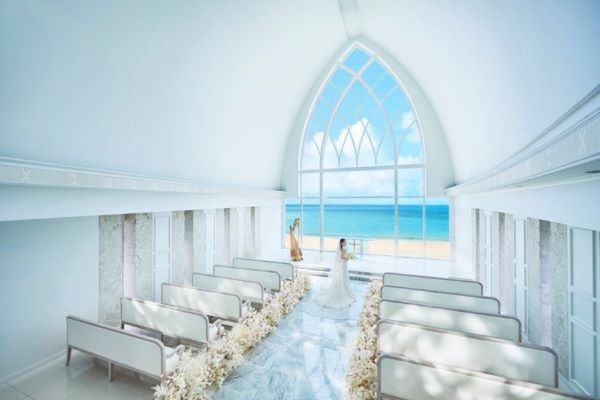 チャペル＆ビーチ＆1ロケーションフォト(沖縄本島) - アクアグレイス・チャペル