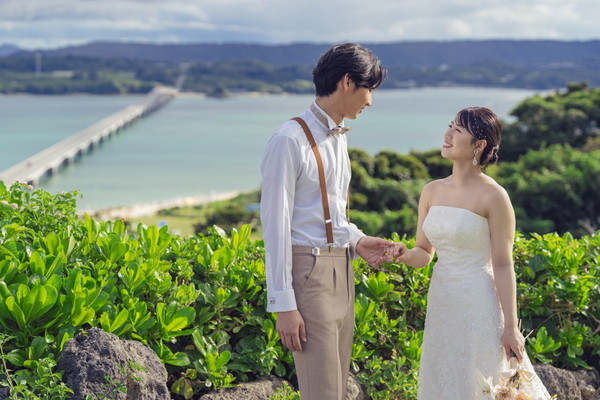 チャペルフォト(沖縄本島) -古宇利島 空と海の教会