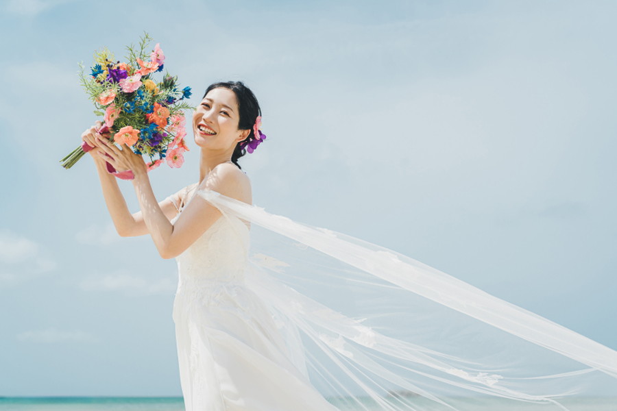 ソロウエディングフォト(沖縄本島)