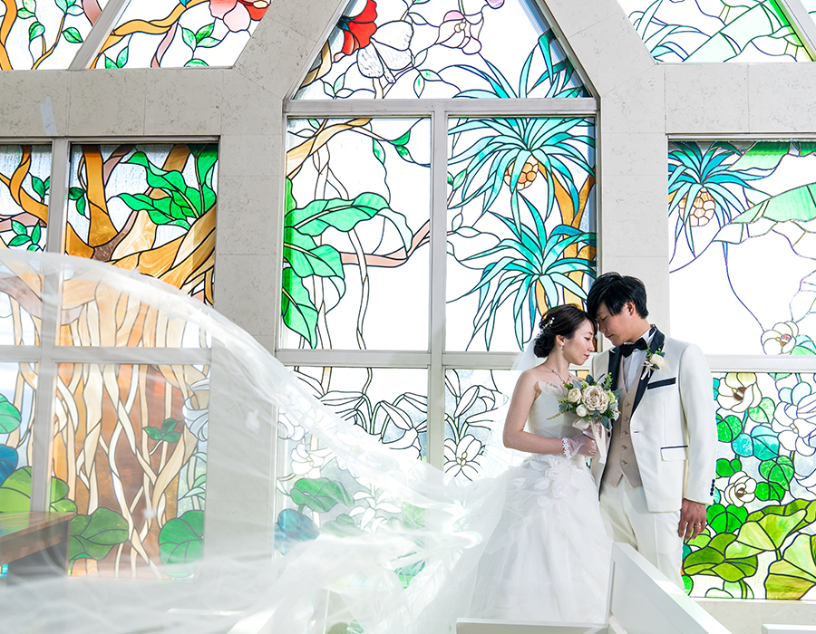 チャペルやロケーションでの撮影